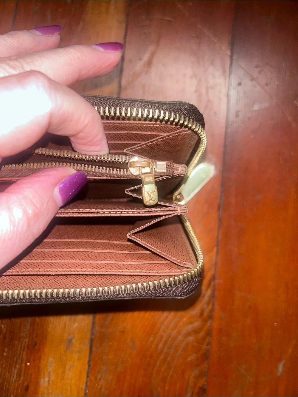 Louis Vuitton Monogram Zippy Wallet